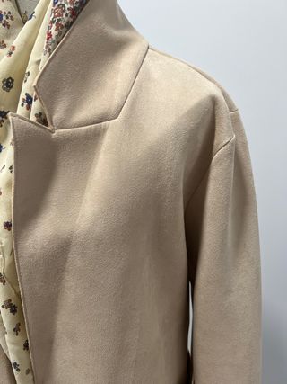 Chaqueta de antelina