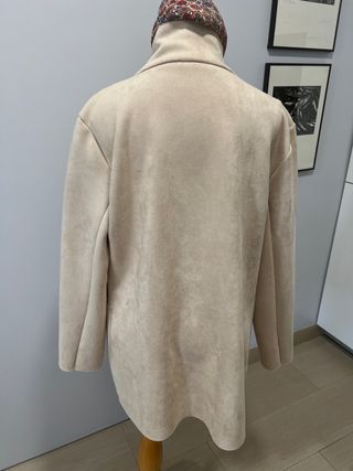 Chaqueta de antelina