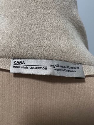 Chaqueta de antelina