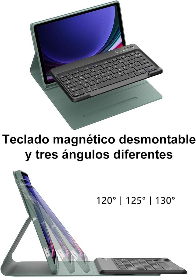 FUNDA CON TECLADO PARA GALAXY TAB S9 PLUS
