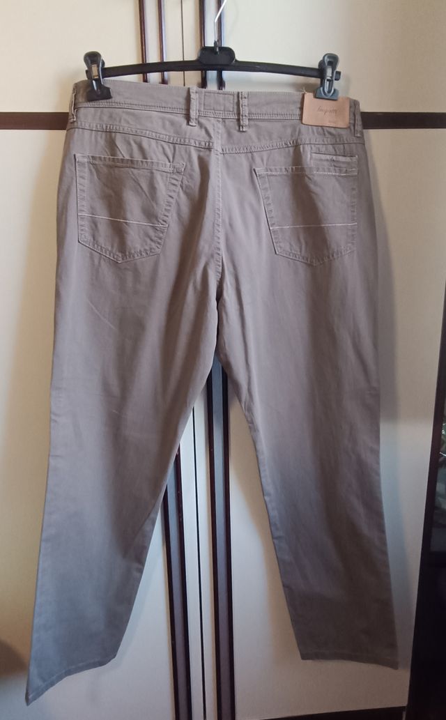 Pantaloni Beige da uomo Bugatti taglia 56