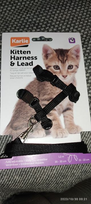 Arnés gato