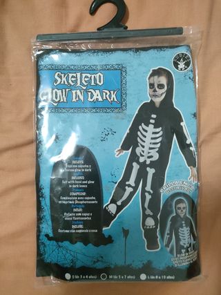 Disfraz de esqueleto