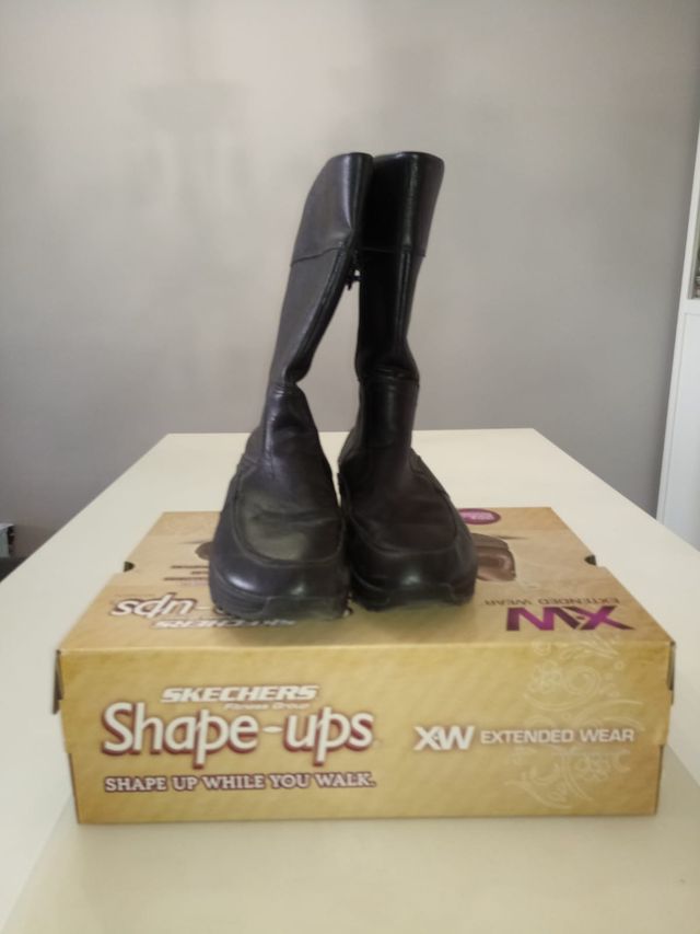 Botas media caña color negro