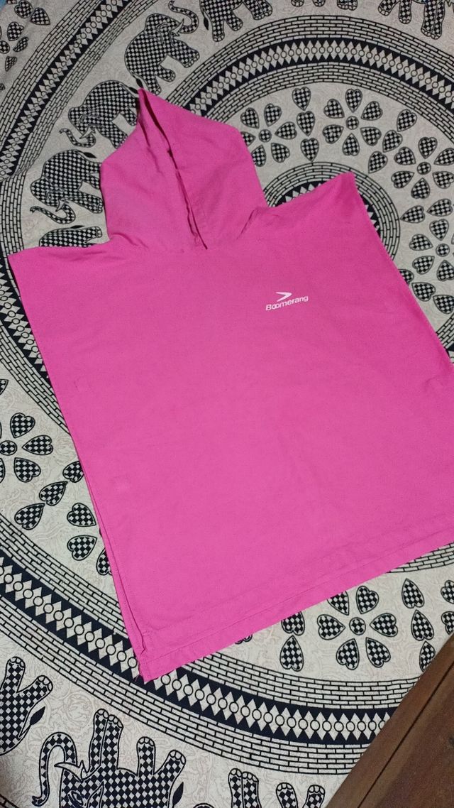 Poncho toalla boomerang 