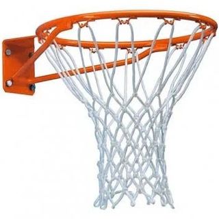 Red baloncesto pa 5mm 12 enganches blanco