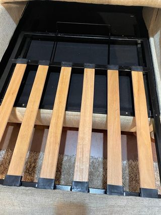 SALÓN MUEBLE-SOFA RELAX CON TABURETES-MESA-SILLAS