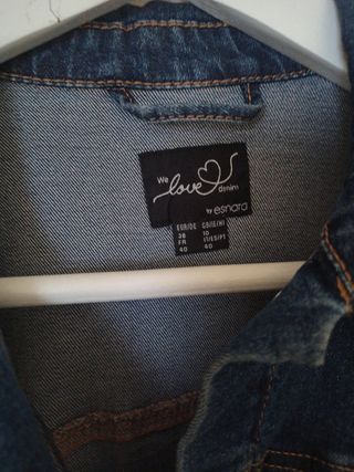 Cazadora vaquera elástica nueva