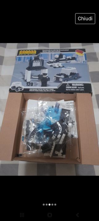 scatola costruzioni Best-Lock compatibile Lego
