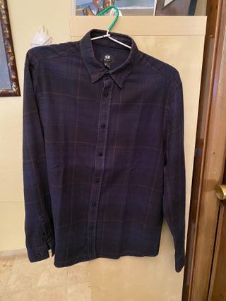 Lote 4 camisas de franela en muy buen estado