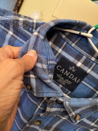 Lote 4 camisas de franela en muy buen estado