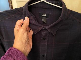 Lote 4 camisas de franela en muy buen estado