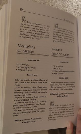 Libro técnicas culinarias recetas