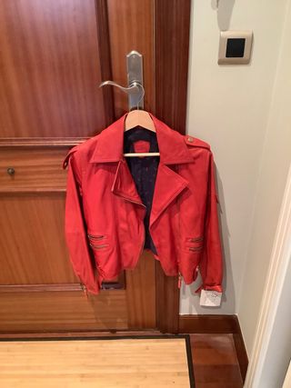 Cazadora Biker Massimo dutti