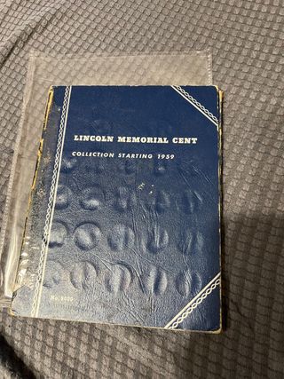 Coleccion monedas Lincoln memorial cent
