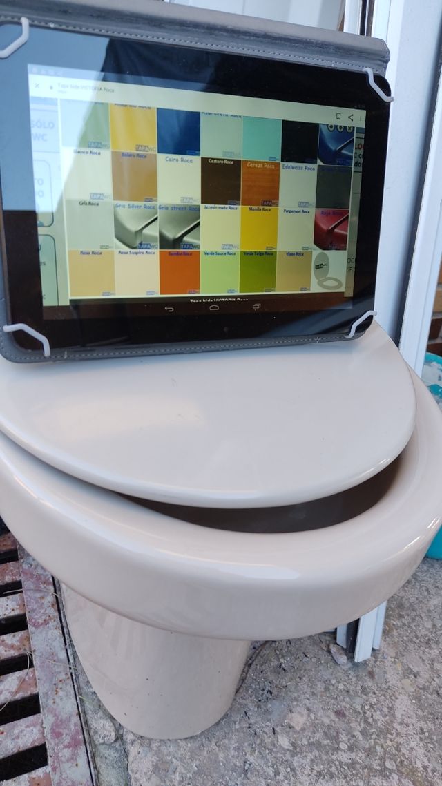 Bidé roca victoria con tapa