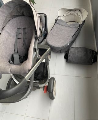Carro stokke + maxi cosi + capazo + bolsa