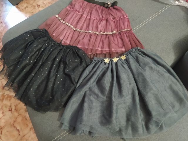 Lote de faldas de tul