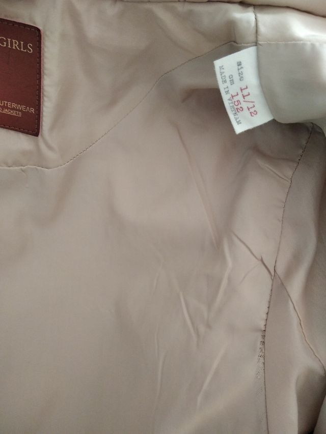 Cazadora niña 11-12 años