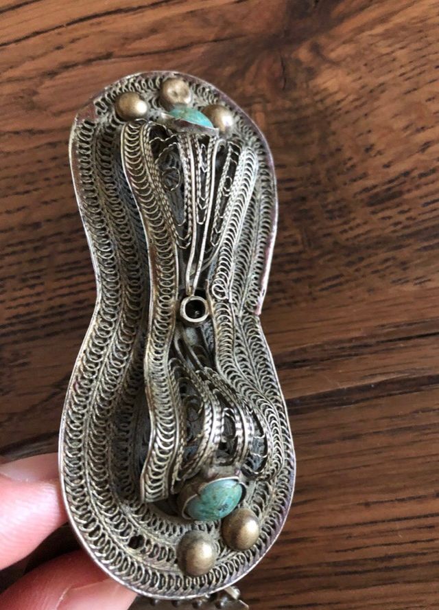 Rara Cintura in bronzo Caucaso fine 800