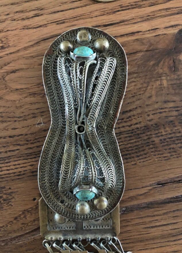 Rara Cintura in bronzo Caucaso fine 800