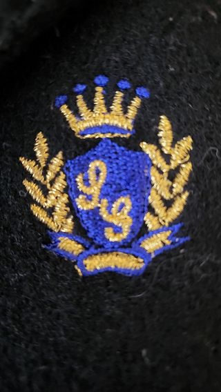 Blazer bimbo 3 anni blu lana