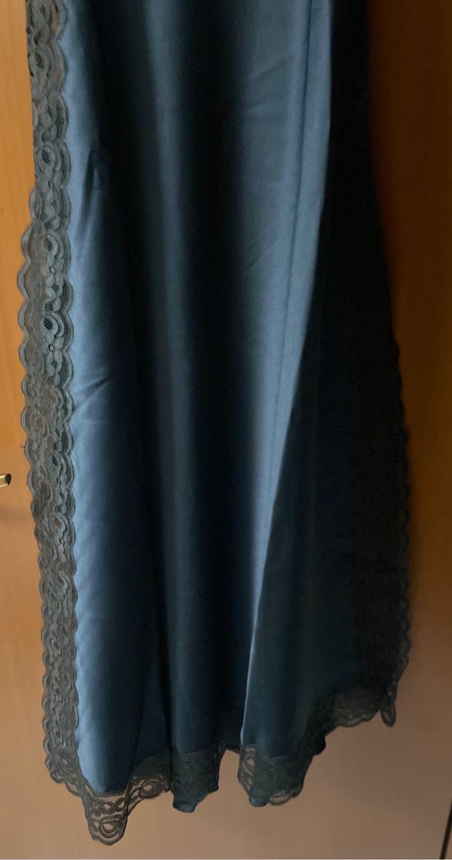 Camicia da notte vintage con pizzo