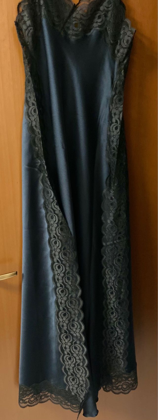 Camicia da notte vintage con pizzo