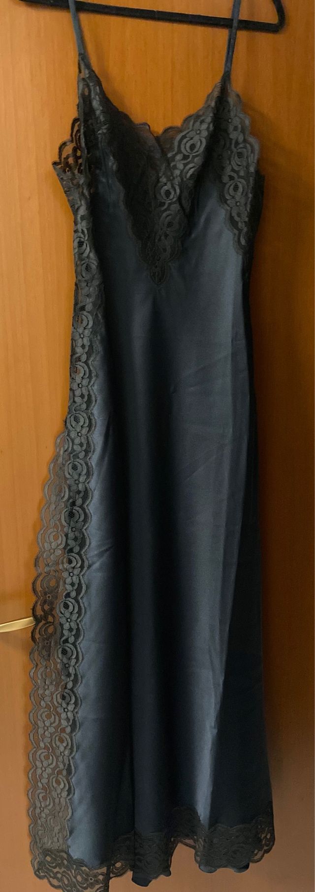 Camicia da notte vintage con pizzo