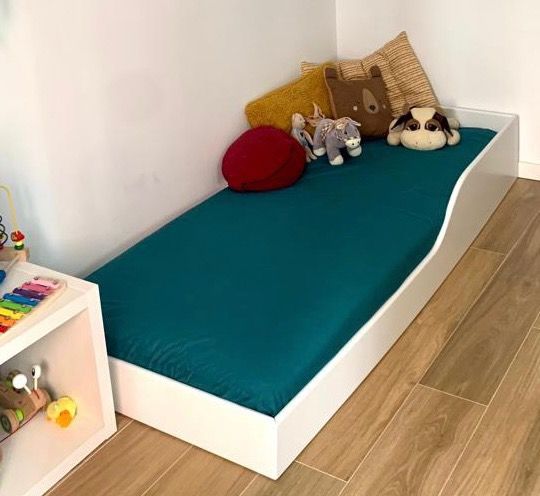 Mini cama infantil 80x190 con colchón Maxcolchon