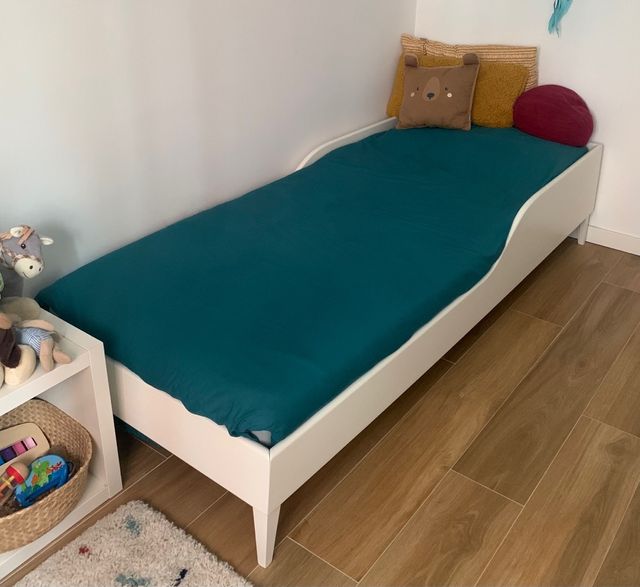 Mini cama infantil 80x190 con colchón Maxcolchon