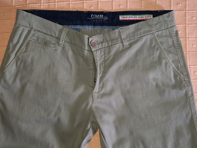 Pantaloni da uomo, casual, eleganti, Enrico Coveri