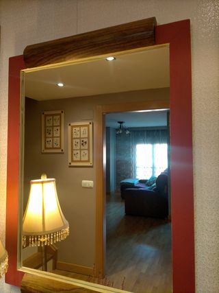 Conjunto de entrada de madera maciza