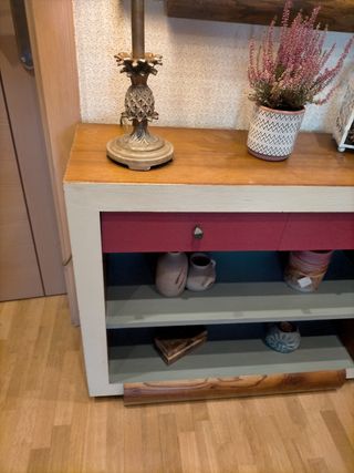 Conjunto de entrada de madera maciza