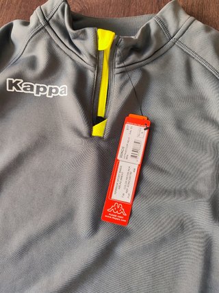 Sudadera kappa gris
