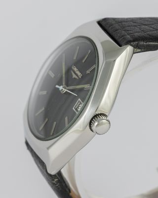 Longines Vintage Steel Black Dial Cal L633.1