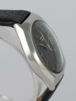 Longines Vintage Steel Black Dial Cal L633.1