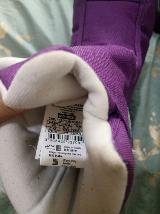 Botas de nieve número 36