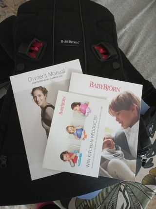mochila porteo ergonómica y funda invierno
