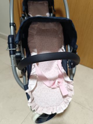 Carrito Gemelar Muñecas.