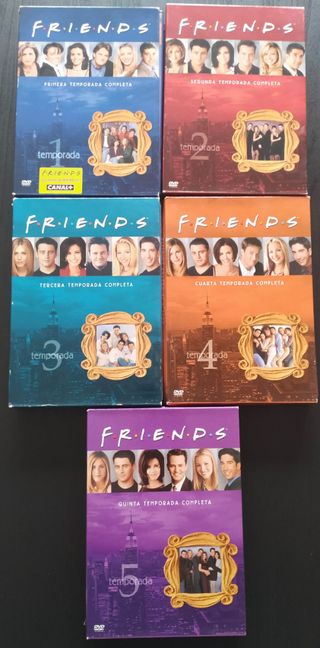 Friends temporada 1, 2, 3, 4 y 5