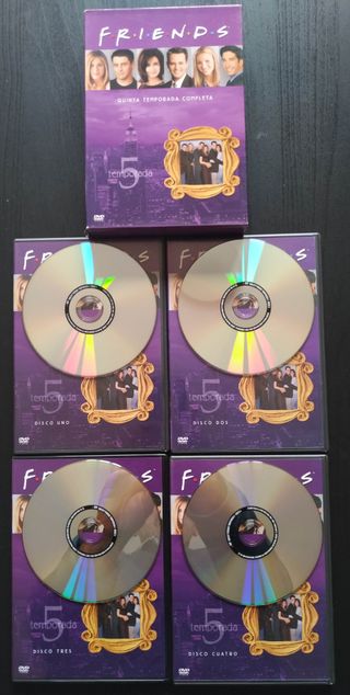 Friends temporada 1, 2, 3, 4 y 5