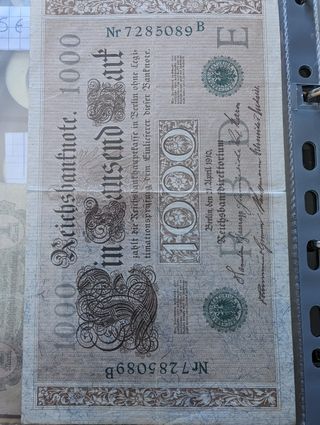 Colección de monedas y billetes alemanes
