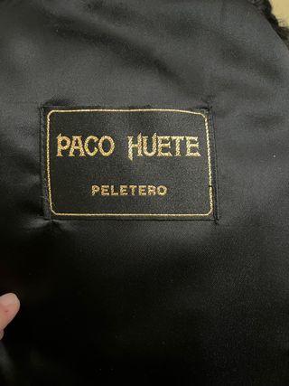 Abrigo piel de Astrakan