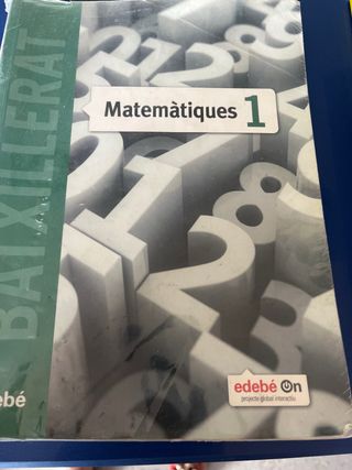 libro de matematicas