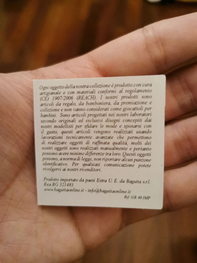 Candela Margherita Piccola Bagutta