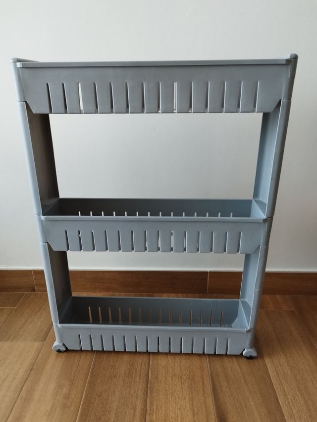 Carrito estante de almacenamiento de 3 niveles