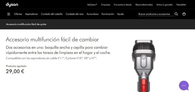 Accesorio multifunción DYSON v15