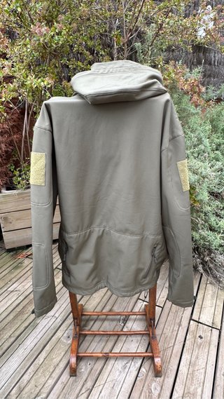 Chaqueta verde militar