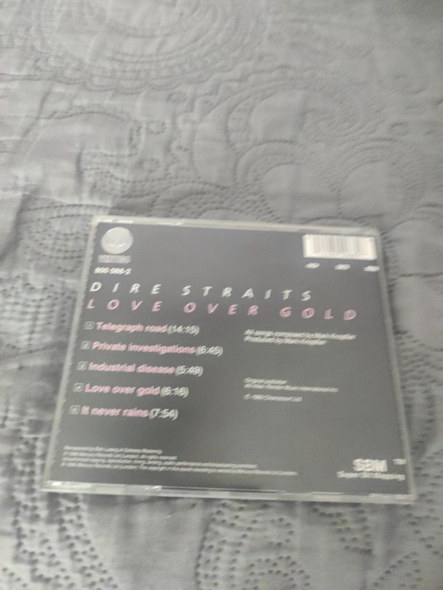 Diré straits.. LOVE over gold